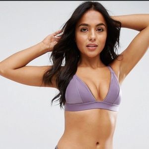 ASOS DESIGN FULLER BUST Satin And Matte